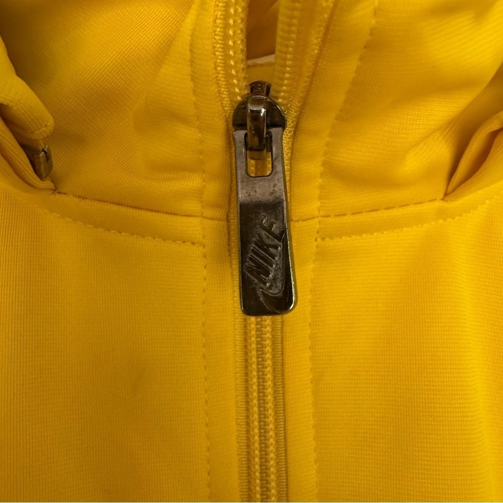 Nike Jacket Soccer Brazil World cup official Men S Yellow removable hoodie - Picture 5 of 16